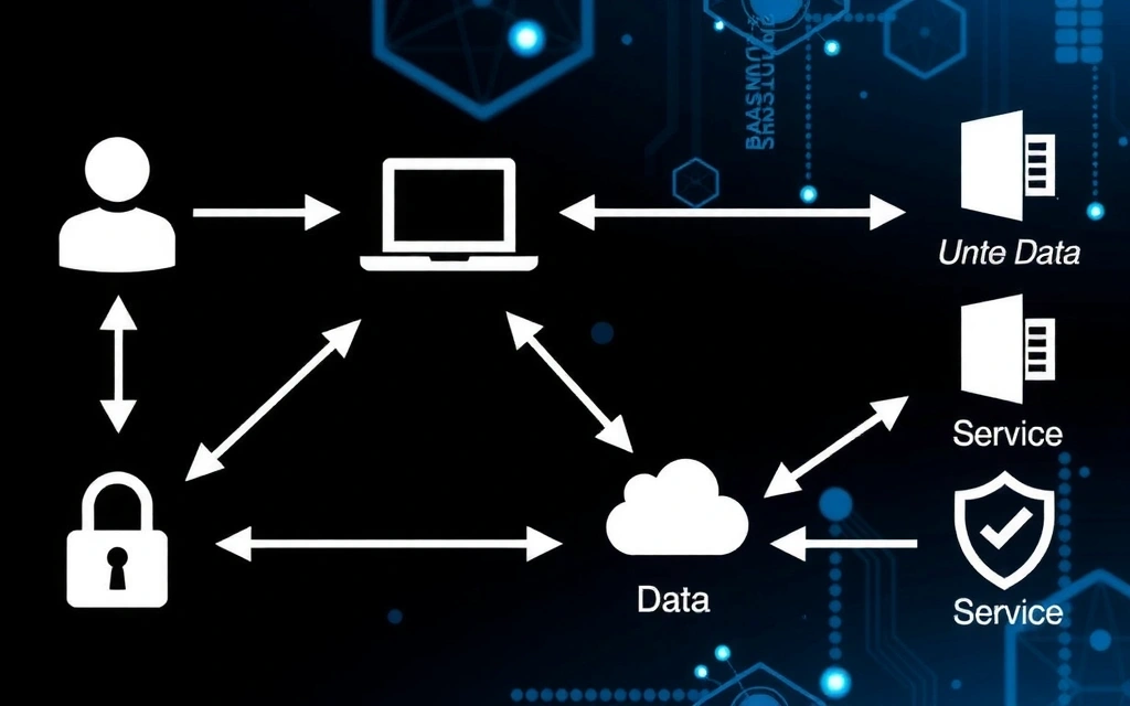 Diagramm der Datenflüsse und externer Dienste